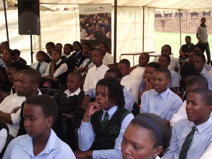 Participants from Kelokitso High School Soweto