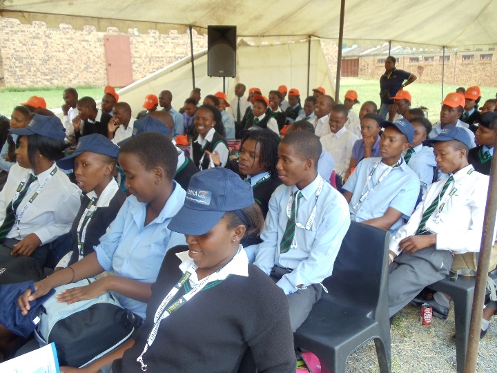 Participants from Kelokitso High School Soweto