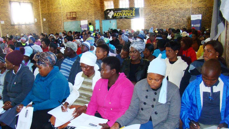 Tafelkop - Ramogwerane community programme participants 