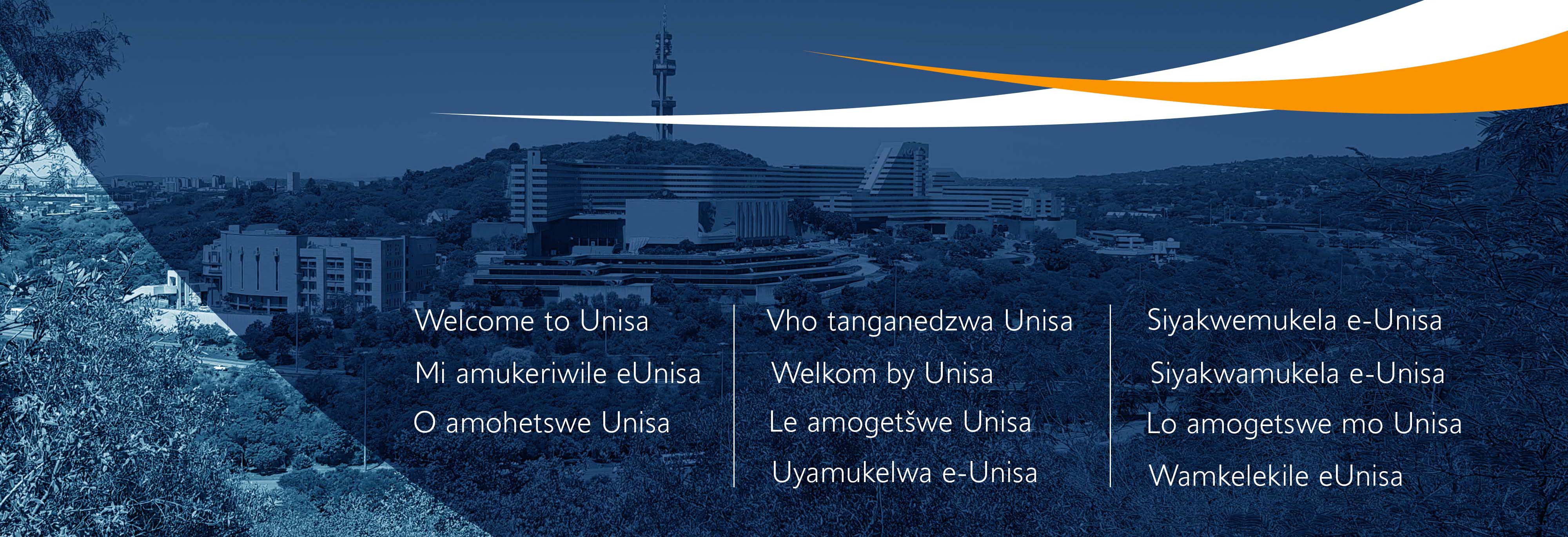 Welcome to Unisa