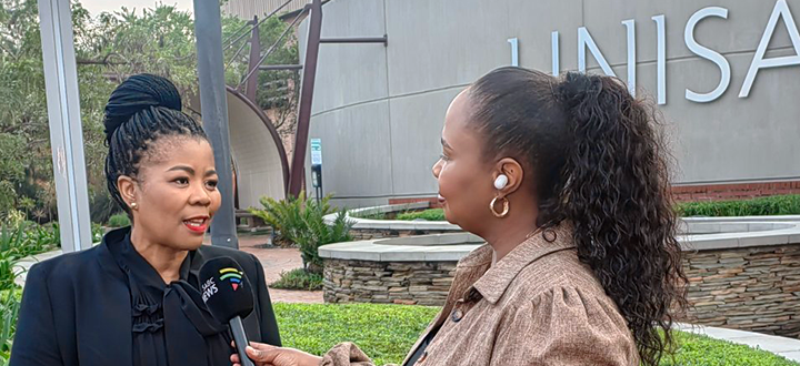 SABC shines spotlight on Unisa's Science Campus and the university’s catalytic niche areas