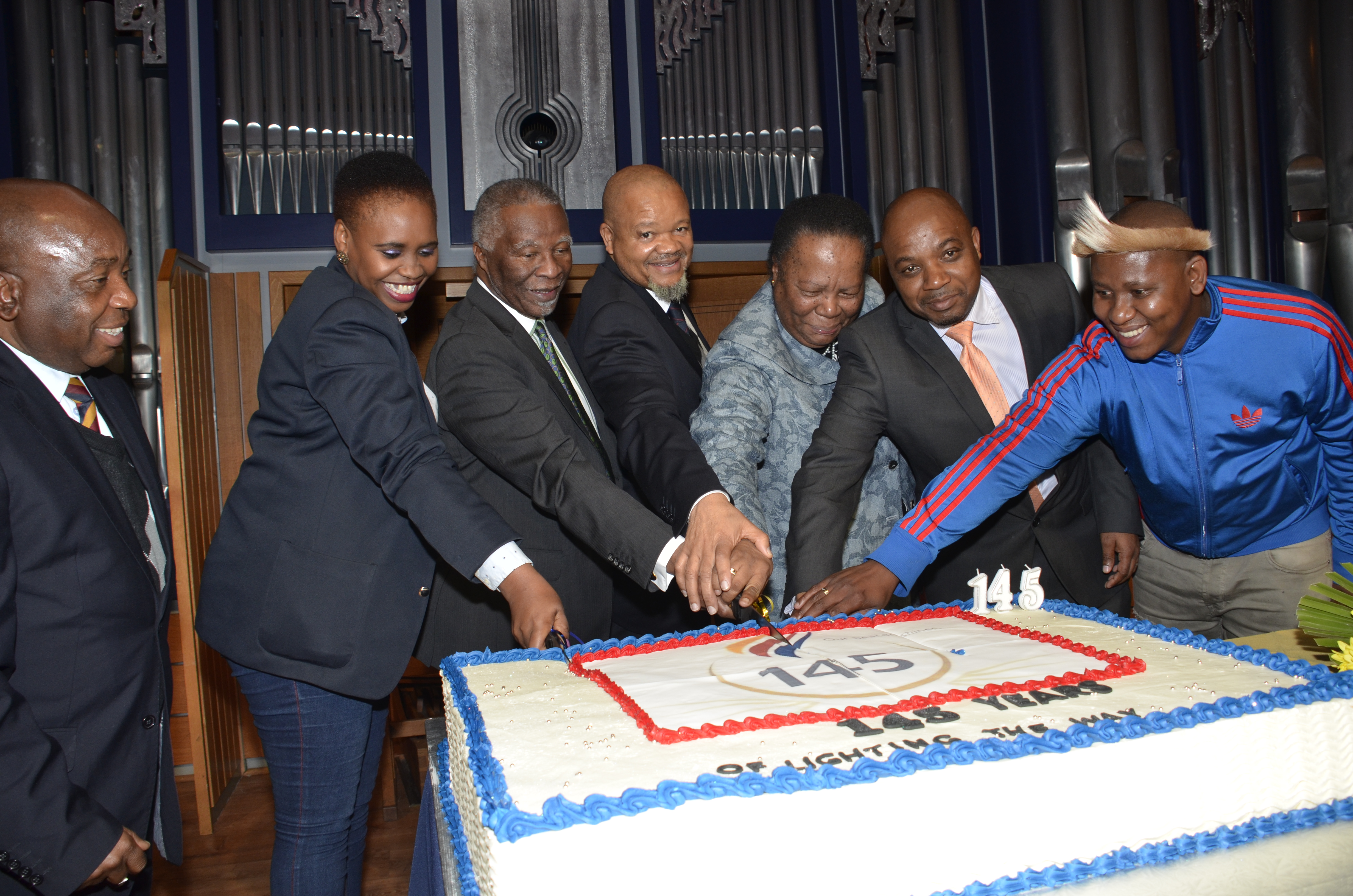 <p>With drama, drumbeats, dancing, declamation, and sheer delight, Unisans celebrated the 145th birthday of the venerable elder of South African universities on 4 July 2018. In the words of Professor Mandla Makhanya, Unisa Principal and Vice-Chancellor, “This university has nourished—and been nourished—by many generations of scholars, evident in the hundreds of thousands of Unisa graduates who represent every stratum in society and who are to be found in all echelons of society and public and private enterprise around the world—and who have served and achieved with distinction.”</p>