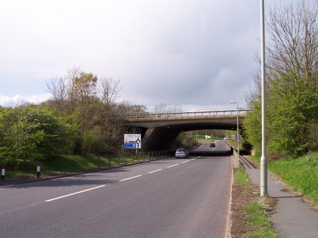 File:A38 passes under M50.jpg