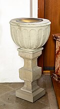 * Nomination Baptismal font in the church of St. Barbara in Unterhaid --Ermell 06:53, 29 May 2025 (UTC) * Promotion  Support Good quality. --Tournasol7 07:05, 29 May 2025 (UTC)