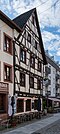 *Nomination Marktstraße 45 in Landau in der Pfalz, Rhineland-Pal., Germany. --Tournasol7 06:32, 28 May 2025 (UTC) * Discussion  Support Good quality. --Sebring12Hrs 21:05, 28 May 2025 (UTC)  Oppose The straightening of the perspective gave the impression that the pediment is at an angle to the building. This is not true. --Lvova 08:51, 30 May 2025 (UTC)
