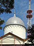 * Nomination: Dome of Saint John the Baptist church (under reconstruction) with TV tower in background, Veliky Novgorod, Russia. --Екатерина Борисова 01:20, 2 May 2025 (UTC) * * Review needed
