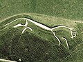 Uffington white horse hill figure