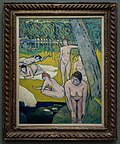 * Nomination Baigneuses aux nénuphars - Émile Bernard --GoldenArtists 09:07, 27 May 2025 (UTC) * Promotion  Support Good quality. --Lvova 22:29, 28 May 2025 (UTC)