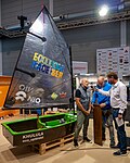 * Nomination: Optimist dinghy by Khulula at Interboot 2023 --MB-one 14:26, 20 May 2025 (UTC) * Review The background is leaning at left. --Sebring12Hrs 23:00, 23 May 2025 (UTC)
