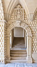 * Nomination Lecce (Apulia, Italy) - Adorno palace (headquarters of the province government) - One of the staircases starting from the porte-cochère --Benjism89 05:34, 9 May 2025 (UTC) * Promotion  Support Good quality. --Romainbehar 05:51, 9 May 2025 (UTC)