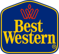 Best Western hotels: Consists of letters plus a simple border. None of these is eligible for copyright protection in United States. (authority)