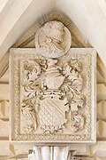 * Nomination: Lecce (Apulia, Italy) - Adorno palace (headquarters of the province government) - Coat of arms above one of the staircases starting from the porte-cochère --Benjism89 05:34, 9 May 2025 (UTC) * * Review needed