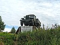 * Nomination Original GAZ-AA truck in Road of Life open air museum, Kobona village, Leningrad Oblast, Russia. --Екатерина Борисова 01:38, 9 May 2025 (UTC) * Promotion  Support Posterized sky but still ok. --Plozessor 02:39, 9 May 2025 (UTC)