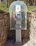 * Nomination Public telephone in Camaldoli - Poppi (Arezzo)-. --Anna.Massini 09:17, 29 April 2025 (UTC) * Promotion  Support Good quality. --Plozessor 04:11, 8 May 2025 (UTC)