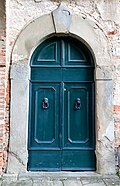 * Nomination Ancient portal with door in Gargonza Monte San Savino (Ar).--Anna.Massini 09:54, 29 April 2025 (UTC) * Decline *  Oppose unsharp, overcompressed mobile phone picture. --Kadellar 16:52, 7 May 2025 (UTC)