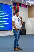 * Nomination Suyash Dwivedi. Central Asian WikiCon 2025. --Красный 06:18, 21 May 2025 (UTC) * Decline  Comment Overprocessed by strong denoising --Jakubhal 04:43, 22 May 2025 (UTC)  Oppose Not fixed --Jakubhal 02:58, 29 May 2025 (UTC)