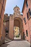 * Nomination City gate of Porto Ercole, Italy --DnaX 16:45, 28 May 2025 (UTC) * Decline  Oppose Such perspective can be a choice here, but also noise and some chromatic aberration --Jakubhal 17:28, 28 May 2025 (UTC)