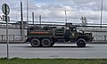 * Nomination Russian military equipment heading to the parade is decorated with the St. George ribbon and the Gungnir symbol. --Lvova 17:11, 8 May 2025 (UTC) * Decline  Oppose Very small, just above 2MP --Jakubhal 03:50, 9 May 2025 (UTC)