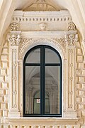 * Nomination: Lecce (Apulia, Italy) - Adorno palace (headquarters of the province government) - A window under the porte-cochère --Benjism89 05:34, 9 May 2025 (UTC) * * Review needed