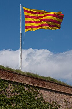Flagge von Katalonien