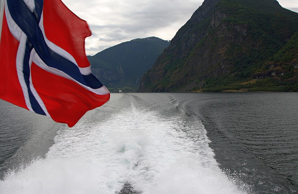 Sogne-fjord. From Flam to Bergen.