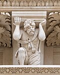 * Nomination Lecce (Apulia, Italy) - Basilica of the Holy Cross - Façade details : an atlante --Benjism89 08:35, 11 May 2025 (UTC) * Promotion  Support Good quality. --Poco a poco 09:12, 11 May 2025 (UTC)