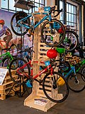 * Nomination BeMoon gravel bikes at Cyclingworld Europe 2024 in Meerbusch --MB-one 06:36, 30 May 2025 (UTC) * Decline  Oppose Cluttered scene with bikes merging with the background --Jakubhal 05:26, 31 May 2025 (UTC)