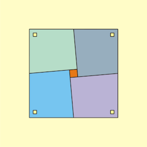Missing square puzzle animation