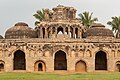 * Nomination Closeup of Elephant Stables, Hampi --I.Mahesh 18:43, 7 May 2025 (UTC) * Promotion  Support Good quality. --FlocciNivis 09:37, 10 May 2025 (UTC)