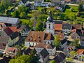 * Nomination: Evangelical Lutheran parish church in Mühlhausen --Ermell 05:54, 30 May 2025 (UTC) * Review Slightly tilted and blue tint (especially in the background). --Plozessor 07:15, 30 May 2025 (UTC)