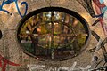 * Nomination An oval-shaped window with a metal cross inside through a wall on the Prater island in Munich --FlocciNivis 09:02, 10 May 2025 (UTC) * Promotion  Support Not sure about the categorization (I don't know better) but ok otherwise --Poco a poco 17:57, 10 May 2025 (UTC)