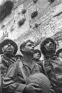 1967 Paratroopers at the Western Wall