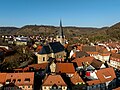 * Nomination Aerial view of St. Michael's Catholic Church in Zeil am Main --Ermell 05:24, 10 May 2025 (UTC) * Promotion  Support Good quality. --Tournasol7 05:43, 10 May 2025 (UTC)