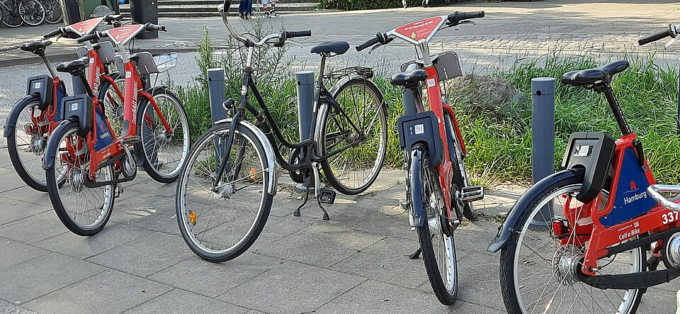 Fahrräder in Hamburg