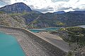* Nomination: Serre-Ponçon Dam photographed from the dam observatory (Hautes-Alpes, France) --Pline 06:30, 6 May 2025 (UTC) * Review  Comment PC is needed, otherwise good. --Sebring12Hrs 06:41, 6 May 2025 (UTC) Thanks ! I corrected the sky --Pline 08:26, 6 May 2025 (UTC)