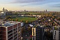 * Nomination: View towards Wembley Stadium from Sir Michael Uren Biomedical Engineering Research Hub, White City, London --Mike Peel 06:18, 7 May 2025 (UTC) * Review PC needed --Poco a poco 19:17, 7 May 2025 (UTC) Thanks for looking. It seems I can either PC the foreground or the background, but not both at the same time. I've redone the PC using the background, does that look better? Thanks. Mike Peel 19:12, 8 May 2025 (UTC)