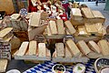 * Nomination Cheese for sale at the Viktualienmarkt (food market) in Munich --Kritzolina 05:48, 10 May 2025 (UTC) * Promotion  Support Good quality. --Ermell 06:01, 10 May 2025 (UTC)