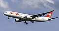 * Nomination Swiss Airbus A330-300 on final approach at Washington Dulles International Airport, Virginia --Acroterion 02:53, 11 May 2025 (UTC) * Promotion  Support Good quality. --Tagooty 03:33, 11 May 2025 (UTC)