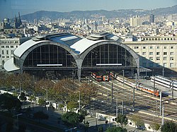 Barcelona França railway station.
