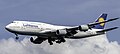 *Nomination Lufthansa Boeing 747-8 on final approach at Washington Dulles International Airport, Virginia --Acroterion 02:26, 10 May 2025 (UTC) * Discussion  Support Good quality. --Ermell 05:42, 10 May 2025 (UTC) The picture has been overprocessed, sharpness gain is very strong under aircraft belly and around engines. --Shougissime 08:32, 11 May 2025 (UTC)