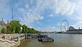 * Nomination: Panoramic view from Westminster Bridge, London --Domob 05:23, 28 May 2025 (UTC) * Review Railing should be cropped out. --Ermell 06:00, 28 May 2025 (UTC)  Done Thanks for the review, cropped out the railing. --Domob 06:16, 28 May 2025 (UTC)