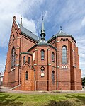 * Nomination: Kobeřice, Opava District, Moravian-Silesian Region, Czechia --Plánovací kalendář 16:21, 30 May 2025 (UTC) * Review Extrem perspective. If you correct it that way, at least the verticals should be straight which is not the case here. --Tuxyso 19:51, 30 May 2025 (UTC)