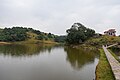 * Nomination Walkway across lake to Drenly-Na Cottages, Mawphanlur, Eastern West Khasi Hills --Tagooty 00:57, 9 May 2025 (UTC) * Promotion There is a dust spot on the sky in the middle of the picture --Jakubhal 03:45, 9 May 2025 (UTC) @Jakubhal: Thanks for the note. Pl. see the new version. --Tagooty 05:11, 9 May 2025 (UTC)  Support Good quality. --Jakubhal 08:10, 9 May 2025 (UTC)