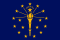 Flag of Indiana