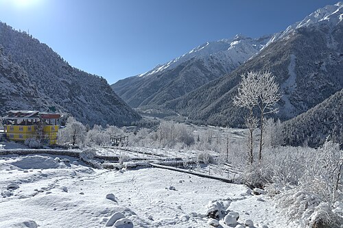 Baspa Valley at Sangla, Himachal Pradesh, India