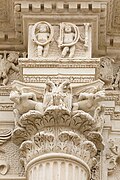 * Nomination Lecce (Apulia, Italy) - Façade of St. Angel's church (also known as St. Mary of Constantinople) - A double capital --Benjism89 05:34, 9 May 2025 (UTC) * Promotion  Support Good quality. --Harlock81 17:08, 9 May 2025 (UTC)