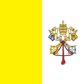 Flag of the Vatican City (2023–present)