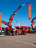 * Nomination Palfinger PK 165.002 Tec7 truck mounted telescopic crane at Nufam 2023 --MB-one 09:27, 9 May 2025 (UTC) * Promotion  Support Good quality. --Екатерина Борисова 00:26, 11 May 2025 (UTC)