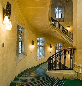 Supreme Court of the United Kingdom Stairwell 3, London