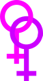 Lesbian sign. Znak lesbijek.